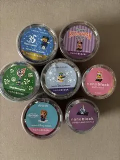 ディズニーナノブロック 7個セット
