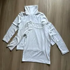 ヒートテック 白　120cm 2枚