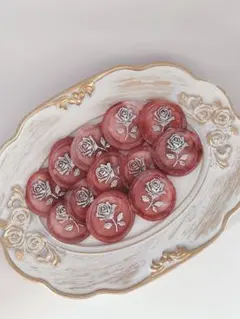 【No.01】シーリングスタンプシール12枚 コラージュ ウェディング 封蝋