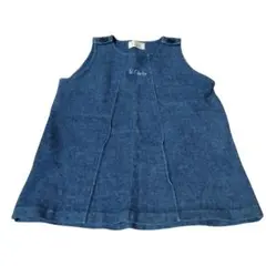 デニムジャンバースカート 90サイズ