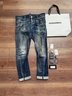 DSQUARED2 ダメージ加工デニムパンツ サイズ50