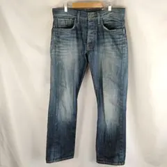 G-STAR RAW　デニムパンツ　ボタンフライ　W33L32　B5530