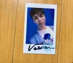 バーノン vernon SEVENTEEN hanabi 直筆サイン トレカ