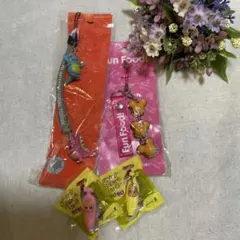 ディズニーストラップ他4点セット