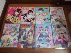 希少　月刊コミックキューン　 描き下ろしクリアスタンド 22個まとめ売り 希少 月刊コミックキューン 描き下ろしクリアスタンド 22個まとめ売り