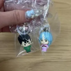 幽遊白書　めじるしアクセサリー　幽助＆ぼたん