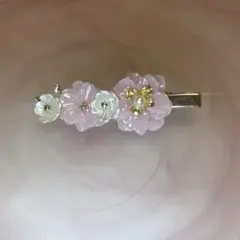 ドライフラワー ヘアゴム レジン ハンドメイド ヘアアクセサリー @8