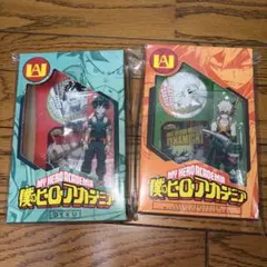 僕のヒーローアカデミア ヒロアカPKGコレクション 緑谷出久　爆豪勝己　アクスタ