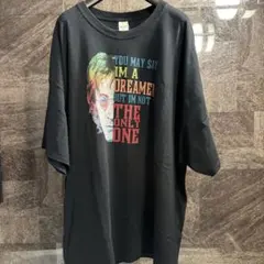 新品タグ付 ロックTシャツ ジョンレノン アンビル 半袖Tシャツ Lサイズ