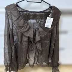 シアーブラウス ZARA vis ロペピクニック　coca talbyyumi