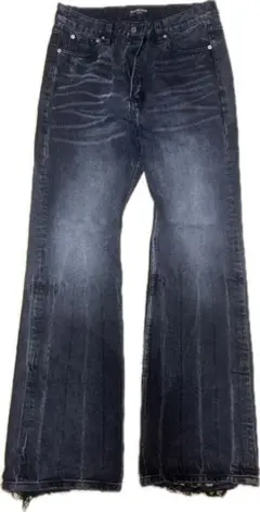balenciaga 22aw 名作 lost tape jeansフレアデニム - メルカリ