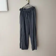 ワイドパンツ サイドライン