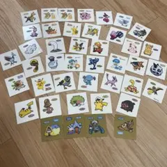 ポケモンパン デコキャラシール まとめ売り　おまけあり