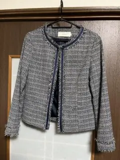 新品未使用　ノーカラージャケット　スーツセット　入学式　卒業式