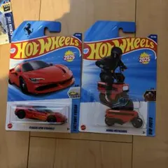 ホットウィール ホンダ モトコンポ 新品未開封 原付 ミニカー フェラーリのサムネイル