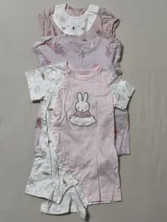 ロンパースセット 50-60 コットン