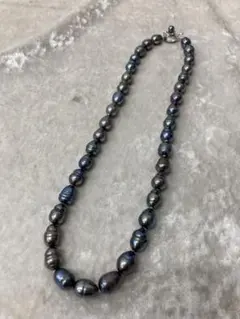 【淡水本真珠★バロック★パールネックレス★ハンドメイド★ファッション★ネックレス