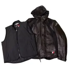 ✨美品 収納袋付き✨クシタニ ウインドブレーカー ネイビー　XL K-2407 ウィンドブレーカー バイク用品のクシタニ｜KUSHITANI JAPAN