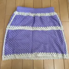 RODEO CROWNS ミニスカート FREE パープル