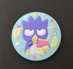 サンリオキャラクターズ 刺繍缶バッジ ばつ丸