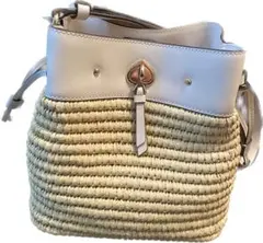 【新品】kate spade マーティ スモール バケット かごバッグ