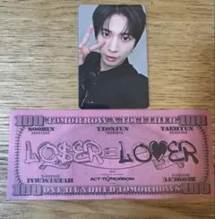 TXT weverse 大阪 公演記念 ラキドロ カンテ ルザラバ札付