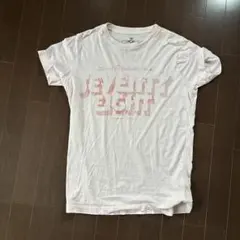 Y2k ピチT DIESEL Tシャツ ラメ　ピンク
