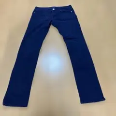 GU ネイビー スキニーデニム