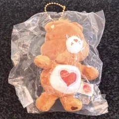 ケアベア ぬいぐるみキーホルダー テンダーハートベア ガチャ