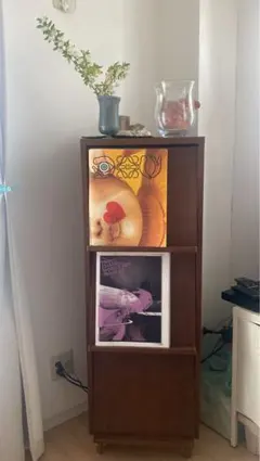 unico レコードラック unico SWELLA レコードラック