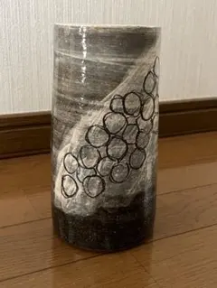 益子焼 花瓶 添谷修一 益子焼 花瓶 添谷修一