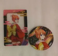 銀魂　ナンジャタウン吉原大炎上　缶バッジ　神楽