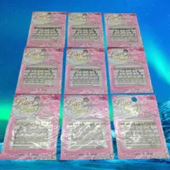 【新品未使用】✨ネイルシール✨リボン✨RSD-4✨9枚セット✨【無料匿名配送】