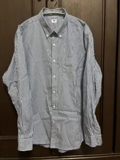 UNIQLO ストライプ ボタンダウンシャツ