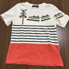 klad Skap クレードスコープ　電車　新幹線　Tシャツ 100 半袖