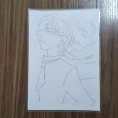 手描きイラスト 線画