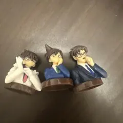 名探偵コナン　フィギュア 3体セット　チョコエッグ
