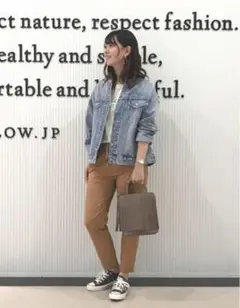 ★新品•未使用★BAYFLOW ベイフロー　テーパードパンツ　色：キャメル