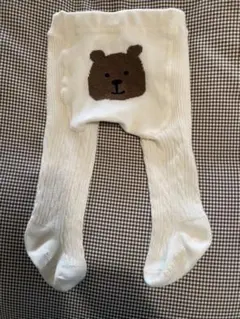 Baby GAP クマ　タイツ　0-12m