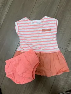 babyGap ボーダーワンピース　80