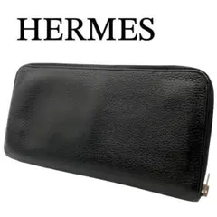 HERMES エルメス ベアン クラシック ▢G刻印 長財布 ブラック - メルカリ