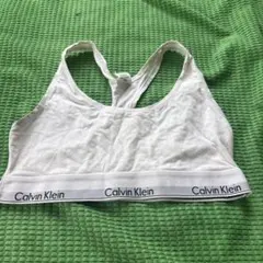 Calvin Klein ブラトップ ホワイト Lサイズ　パットなしのサムネイル