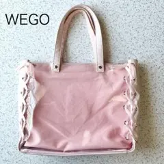 WEGO ウィゴー　レースアップ痛バッグ　押し活バッグ　痛バ　A3のサムネイル
