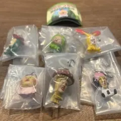 こびとづかん めじるしマスコット 全6種セット　コンプリート　ガチャ