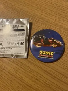 ソニック レーシング クロスワールド 缶バッジ