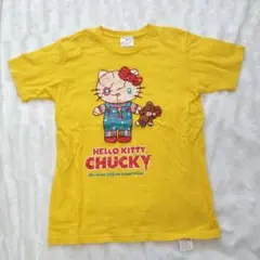 USJ購入公式ハロウィン限定Hello Kitty ✕ChuckyコラボTシャツ