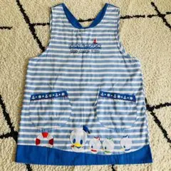 ドナルド　エプロン　保育士　幼稚園の先生　キャラクター　M Lサイズ