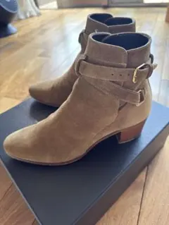 SAINT LAURENT エディスリマン　スエードブーツ　サンローランのサムネイル