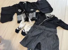 mama15様専用　ロンパース お食い初め 初節句 お宮参り 袴ロンパース