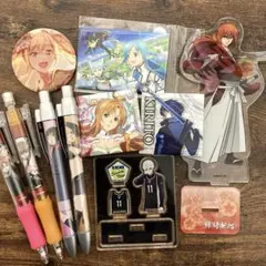 キャラクターグッズ　SAO 缶バッジ　ペン　アクスタ　当時物　まとめ売り　アスナ